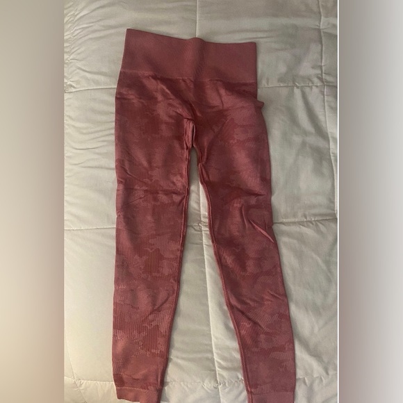 Gymshark Pants & Jumpsuits Gym Shark Adapt Seamless Pink Camo